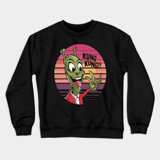 Kung Kung!! Resident Alien Crewneck Sweatshirt